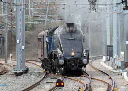 Purchase photo of 60007 SIR NIGEL GRESLEY at London - Alexandra Palace